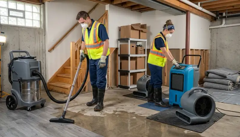 Basement Flood Cleanup Image 1