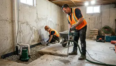 Basement waterproofing service protecting a Clarksville, TN home from moisture and water damage