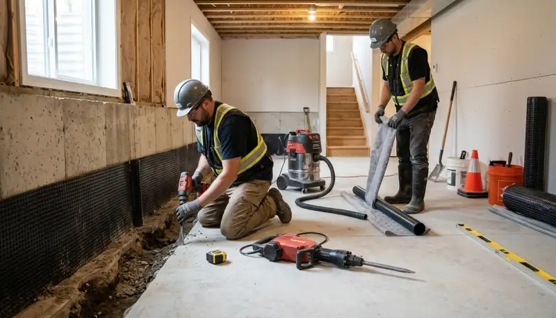 Basement Waterproofing Image 2