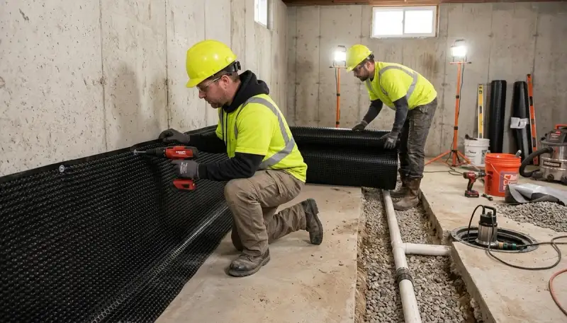 Basement Waterproofing Image 3