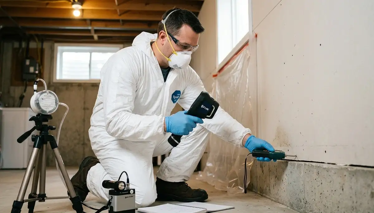 Mold inspection services for Clarksville, TN homes after water damage