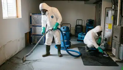 Sewage cleanup and sanitation service for Clarksville, TN homes after water damage