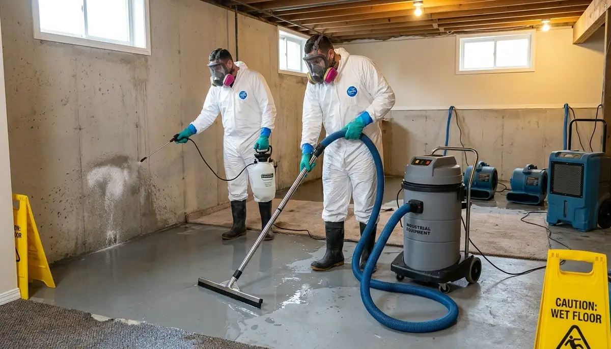 Sewage cleanup and sanitation service for Clarksville, TN homes after wastewater damage