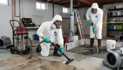 Sewer backup cleanup service for Clarksville, TN homes by a water-damage restoration team