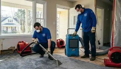 Water damage restoration services in Clarksville, TN