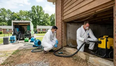 Water damage restoration services in Clarksville, TN, by local cleanup professionals
