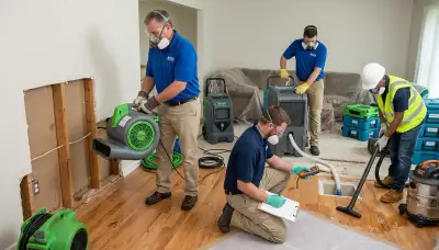 Water damage restoration services for homes in Clarksville, TN