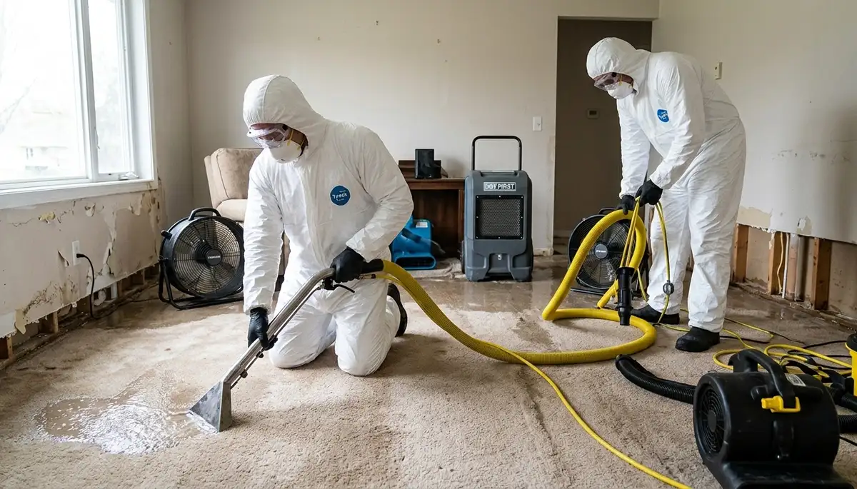 Water damage restoration services for homes in Clarksville, TN