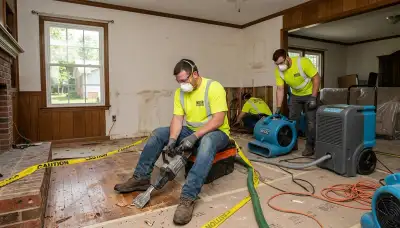 Water damage restoration services in Clarksville, TN